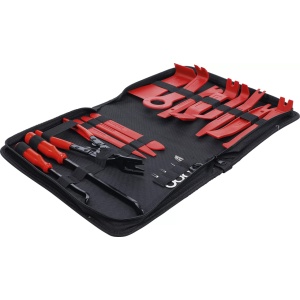 Set pana demontare capitonaj şi pene indepartare ornamente | diferite forme | 19 piese, BGS DIY 91326 - Img 2