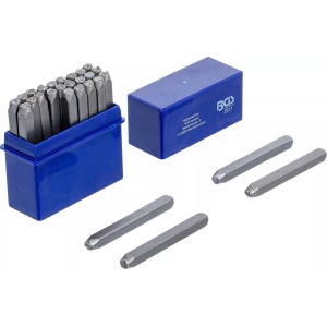 Set pansoane litera, 4 mm, BGS 2031