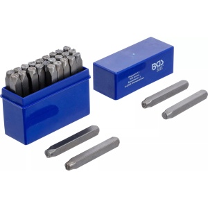 Set pansoane litera, 6 mm, BGS 2033