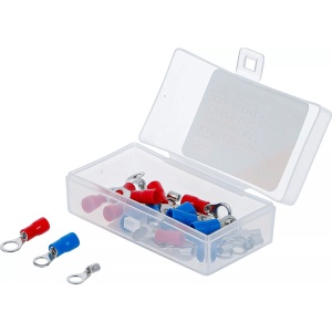 Set papuci pentru cabluri electrice, 30 piese, BGS 15501-2