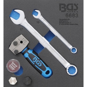 Set pentru bercuit conducte de frana, DIN 4.75 mm (3/16"), BGS 6683
