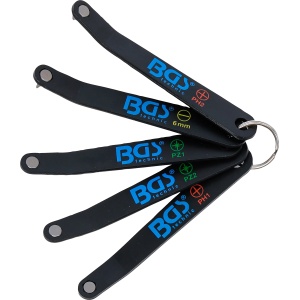 Set pentru desfacut suruburi in spatii greu accesibile, 5 piese, BGS 74769 - Img 6
