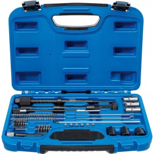 Set pentru rectificat scaune si lacas injectoare + extractor pentru saiba etansare injector, BGS 8723 - Img 1