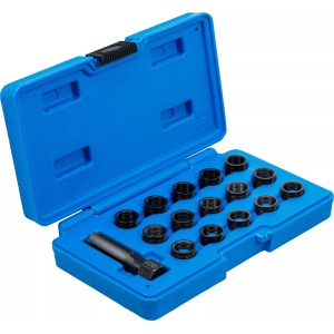Set pentru reparatii filete bujii M14x1.25, 16 piese, BGS 149 - Img 2