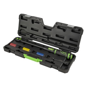 Set pentru strangere prezoane de roti, cheie dinamometrica 20–200 Nm + tubulare 17, 19 și 21 mm, JBM 54785