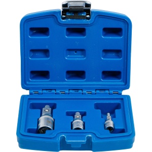 Set prelungitoare magnetice, antrenare 1/4"-3/8"-1/2", 3 piese, BGS 198