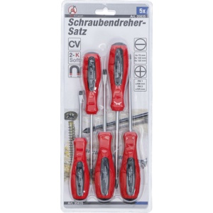 Set surubelnite cu profil drept si cap cruce, 5 piese, BGS DIY 35835 - Img 3