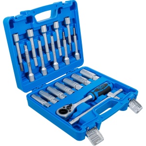 Set tubulare amortizoare 16-24mm, 18 piese, BGS 2087 - Img 3
