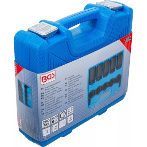 Set tubulare de impact in 12 colturi 32 - 36 mm, antrenare 1/2", 10 piese, BGS 5330 - Img 5