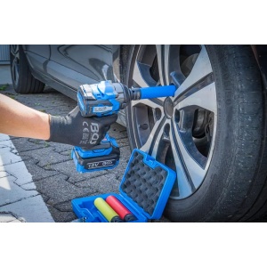 Set tubulare extralungi de impact 17, 19 si 21 mm cu protectie pentru jante din aliaj, antrenare 1/2", BGS 74567 - Img 6