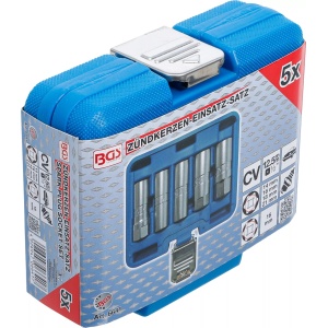 Set tubulare pentru bujii 14 - 16 - 18 - 21 mm cu profil Hexagon , antrenare 12.5 mm (1/2"), 5 piese, BGS 6641 - Img 6