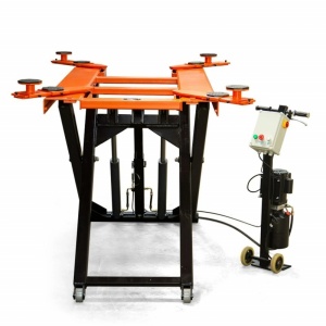 STD-3128 230V Elevator auto foarfeca mobil pentru tinichigerie, 2.8 tone - Img 2