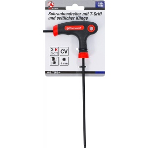 Şurubelniţa cu mâner T şi lama laterala | Inbus / Inbus cu cap sferic 4 mm, BGS DIY 7882-4 - Img 4