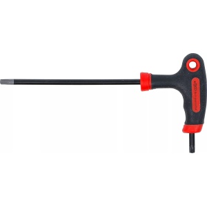 Şurubelniţa cu mâner T şi lama laterala | Profil T (pentru Torx) cu/fara alezaj T20, BGS DIY 7880-T20 - Img 2