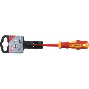 Şurubelniţa VDE cu cap in cruce PH0, lungime lama 75 mm, BGS 4942 - Img 2