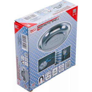 Tava de inox cu prindere magnetica, diam. 150mm, BGS 1150 - Img 5
