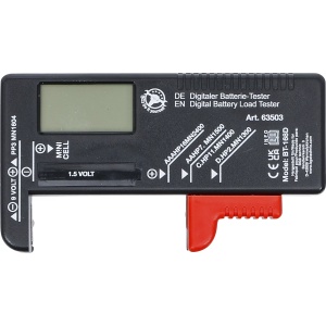 Tester digital baterie, 1,5 V / 9 V, BGS DIY 63503 - Img 4