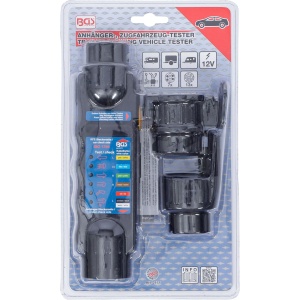 Tester pentru priza de remorca , 7 sau 13 pini, 12V, BGS 2171 - Img 4