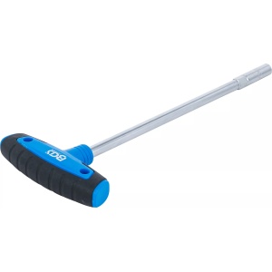 Tubulara 8 mm cu maner T, lungime 230 mm, BGS 7808 - Img 2
