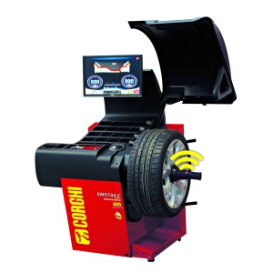 Aparat de echilibrat roti pentru autoturisme si autoutilitare usoare Corghi EM9780 C, 0-21109784/00-16 - Img 2