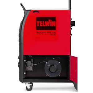 Aparat de sudura TELWIN tip MIG-MAG/FLUX/MMA/TIG cu 3 pistolete TECHNOMIG 233 TREO SYNERGIC, Telwin 816066 - Img 9