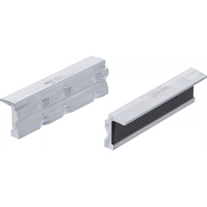 Bacuri protecţie menghina, aluminiu, laţime 100 mm, 2 piese, BGS 6796 - Img 1
