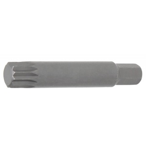 Bit cu dinţi multipli M14, Spline (XZN), lungime 75mm, antrenare 3/8", BGS 4864