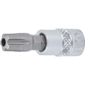 Bit Torx Plus TS45 cu gaura, antrenare cu tubulara 1/4", BGS 5184-TS45
