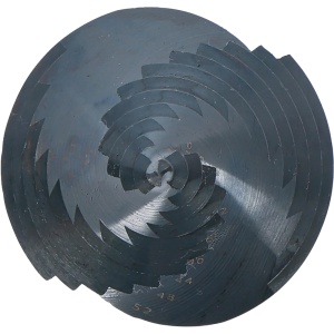 Burghiu în trepte nitrurat titan-aluminiu Ø 4 - 52 mm, BGS 74702 - Img 2