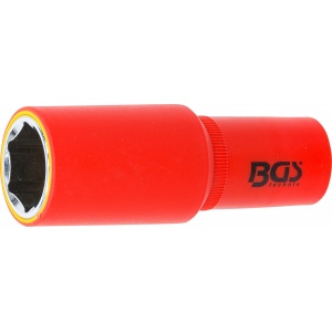 Cap cheie tubulara de impact VDE hexagon, 12,5 mm (1/2"), 22 mm, BGS 72072 - Img 1