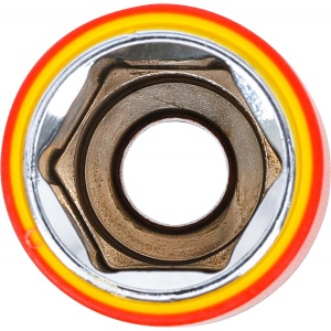 Cap cheie tubulara de impact VDE hexagon, 12,5 mm (1/2"), 22 mm, BGS 72072 - Img 2