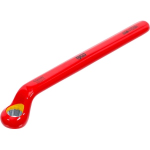 Cheie inelara 10 mm cu un capat cotit adanc, izolatie VDE 1000V, BGS 72013 - Img 1