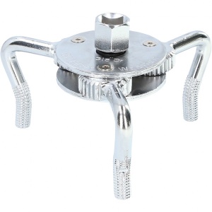 Cheie pentru filtru de ulei cu 3 brate, Ø 80 - 135 mm, actionare 1/2'', Brilliant Tools BT711106 - Img 2