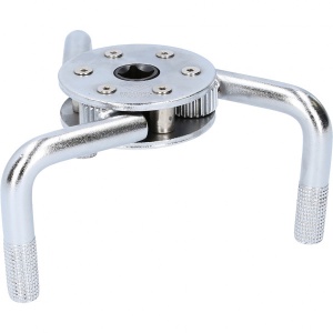 Cheie pentru filtru de ulei cu 3 brate, Ø 95 - 150 mm, actionare 1/2'', Brilliant Tools BT711107 - Img 1