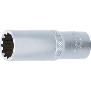 Cheie tubulara adanca Gear Lock 15 mm, antrenare 3/8", BGS 10355