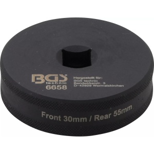 Cheie tubulara de impact hexagon / dodecagon, 12,5 mm (1/2") pentru fixare roata Ducati, 30 / 55 mm, BGS 6658 - Img 3