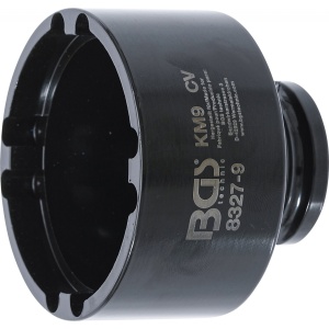 Cheie tubulara pentru piulite canelate KM9, BGS 8327-9