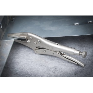Cleste autoblocant cu varf lung, 225 mm, BGS 475 - Img 3