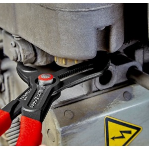Cleste Cobra® QuickSet pentru tevi si pompe de apa, manere cu mansoane plastifiate, lungime 300 mm, Knipex 8721300 - Img 8