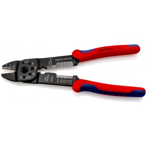 Cleste de sertizat 0,5 – 6,0 mm², manşoane multicomponent, lungime 230 mm, Knipex 9721215 - Img 2