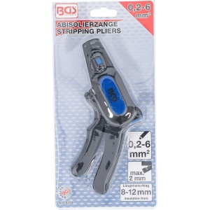 Cleste pentru dezizolat cabluri electrice Ø 0.2 - 6 mm², BGS 8379 - Img 4