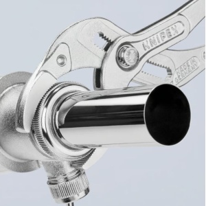 Cleste pentru tevi, furtun, corpuri rotunde 20-80 mm, lungime 250 mm, Knipex 8103250 - Img 4