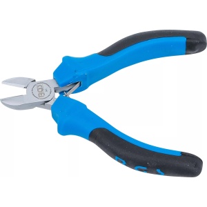Cleste sfic pentru electronisti cu manere izolate, 115 mm, BGS 381