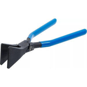 Cleste special pentru lucrari de tinichigerie cu falci 60mm drept, lungime totala 280mm, BGS 6160 - Img 2