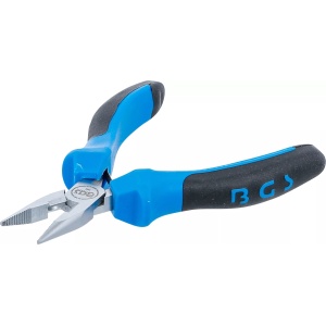 Cleste spitz drept pentru electronisti, 130 mm, BGS 382 - Img 2