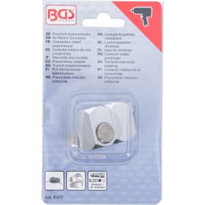 Conector rotativ pentru scule pneumatice, filet 1/4", BGS 9377 - Img 4
