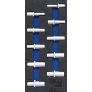 Echipare pentru dulap,1/3, tubulare adanci ,1/2'', in inch, BGS 4098