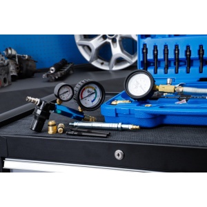 Kit testare compresie si pierderi pentru benzina / diesel, BGS 8401 - Img 4