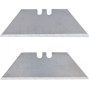 Lame pentru Cutter cu forma trapezoidala, dimensiuni 0.6x12 mm, 5 piese, BGS 7975 - Img 3