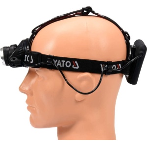 Lanterna de lucru cu fixare pe cap, acumulator 10W, Yato YT-08591 - Img 4